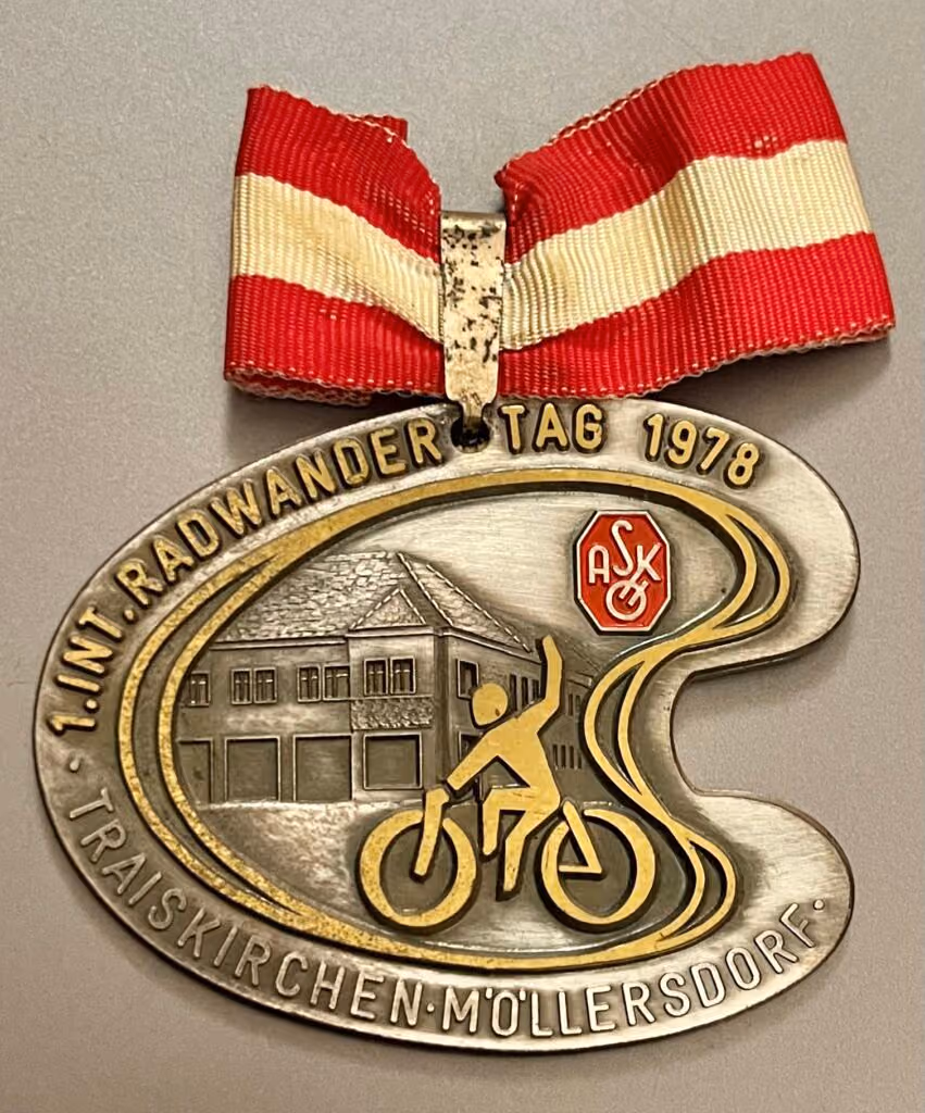 ASKÖ Traiskirchen/Möllersdorf - 1. Internationaler Radwandertag 1978