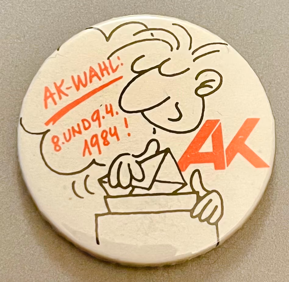 AK-Wahl: 8. und 9.4.1984!