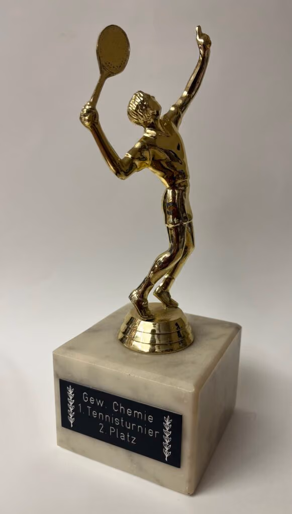 Gewerkschaft Chemie - 1. Tennisturnier - 2. Platz