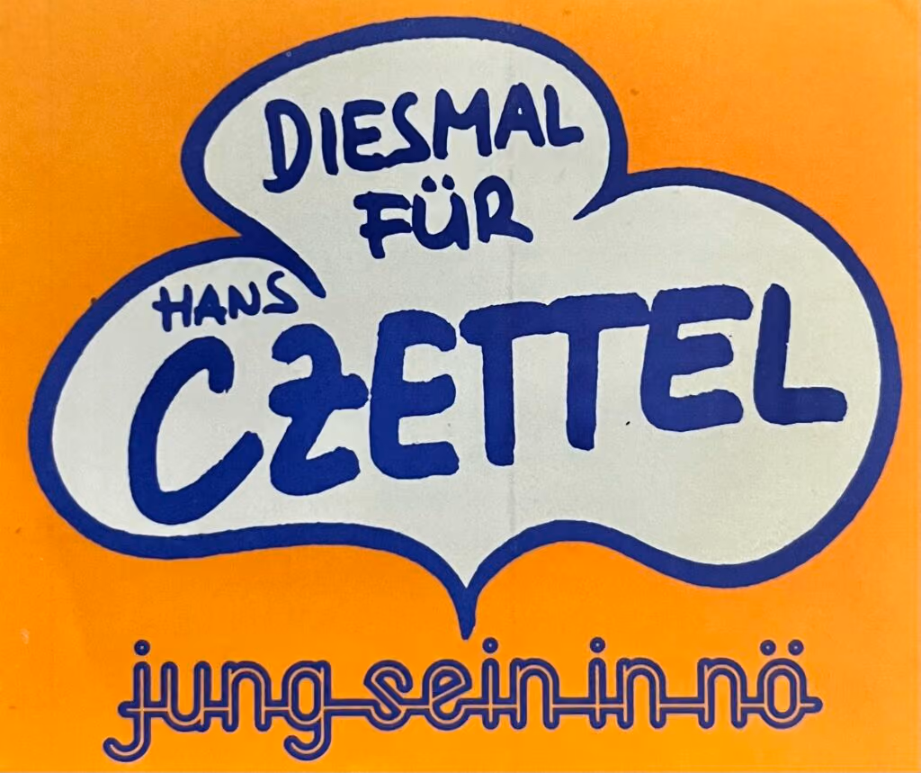 Jung-sein-in-nö - Diesmal für Hans Czettel