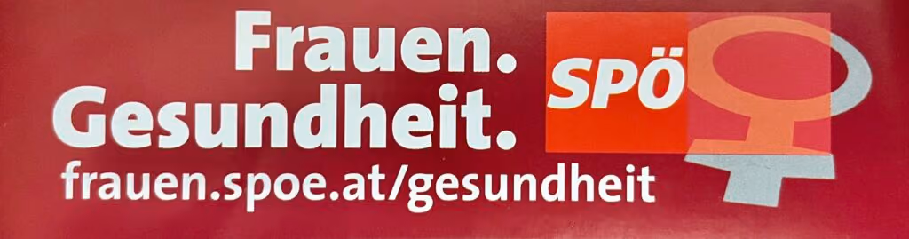 SPÖ-Frauen - Frauen. Gesundheit.