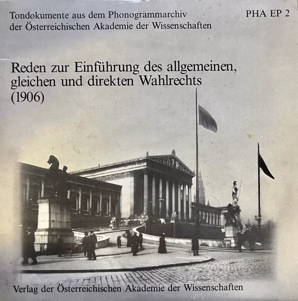 Reden zur Einführung des allgemeinen, gleichen und direkten Wahlrechts (1906)