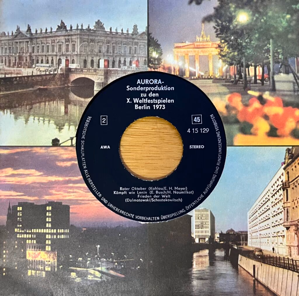 Aurora-Sonderproduktion zu den X. Weltfestspielen Berlin 1973