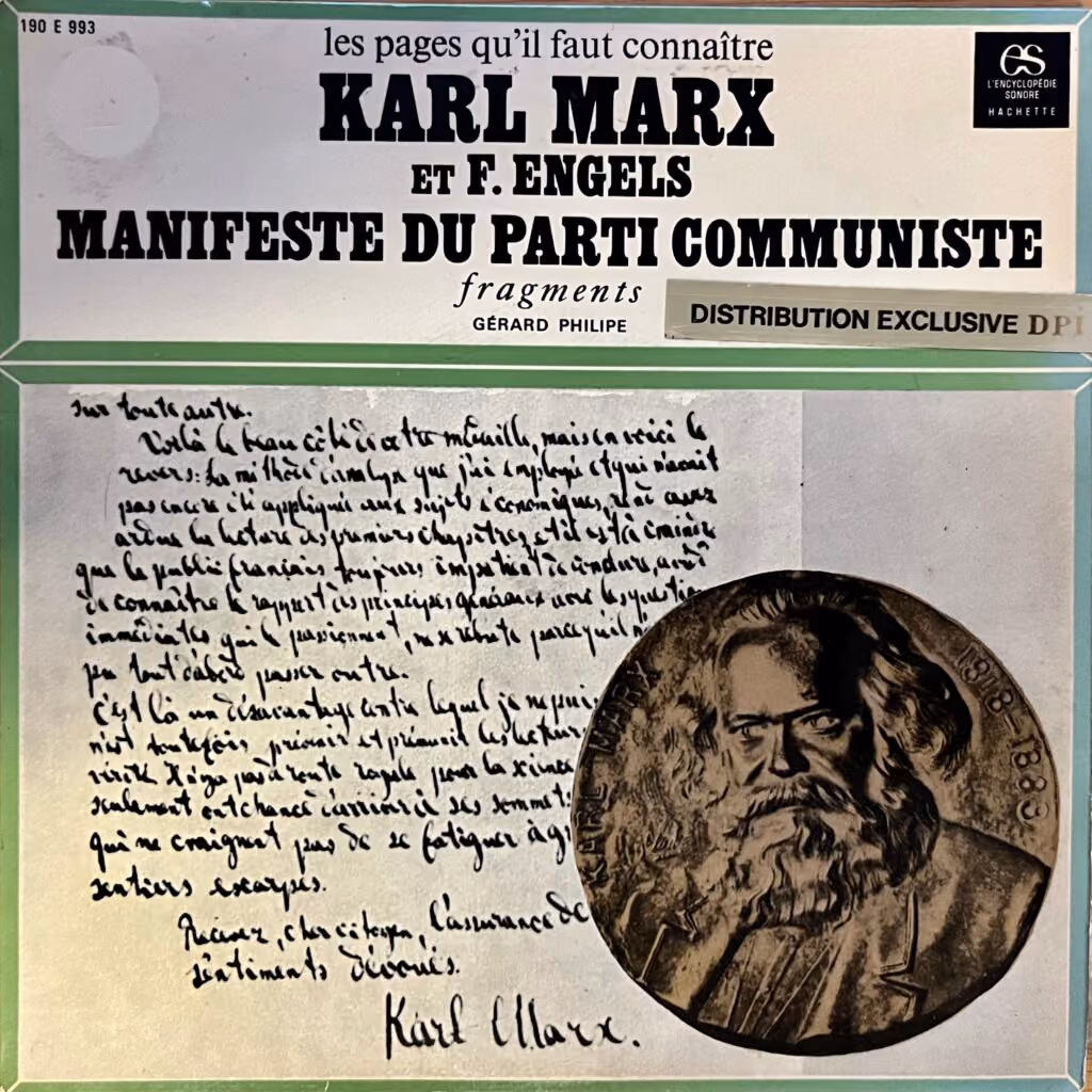 Karl Marx et F. Engels: Manifeste du Parti Communiste - fragments