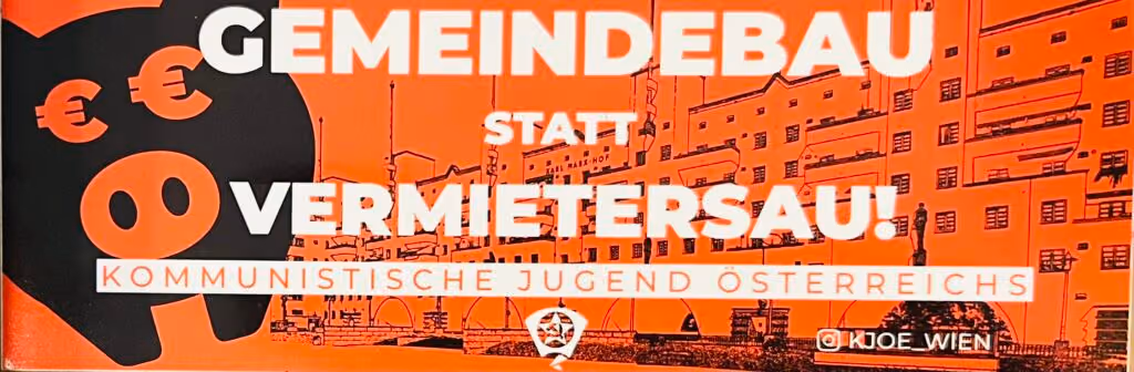 Gemeindebau statt Vermietersau!