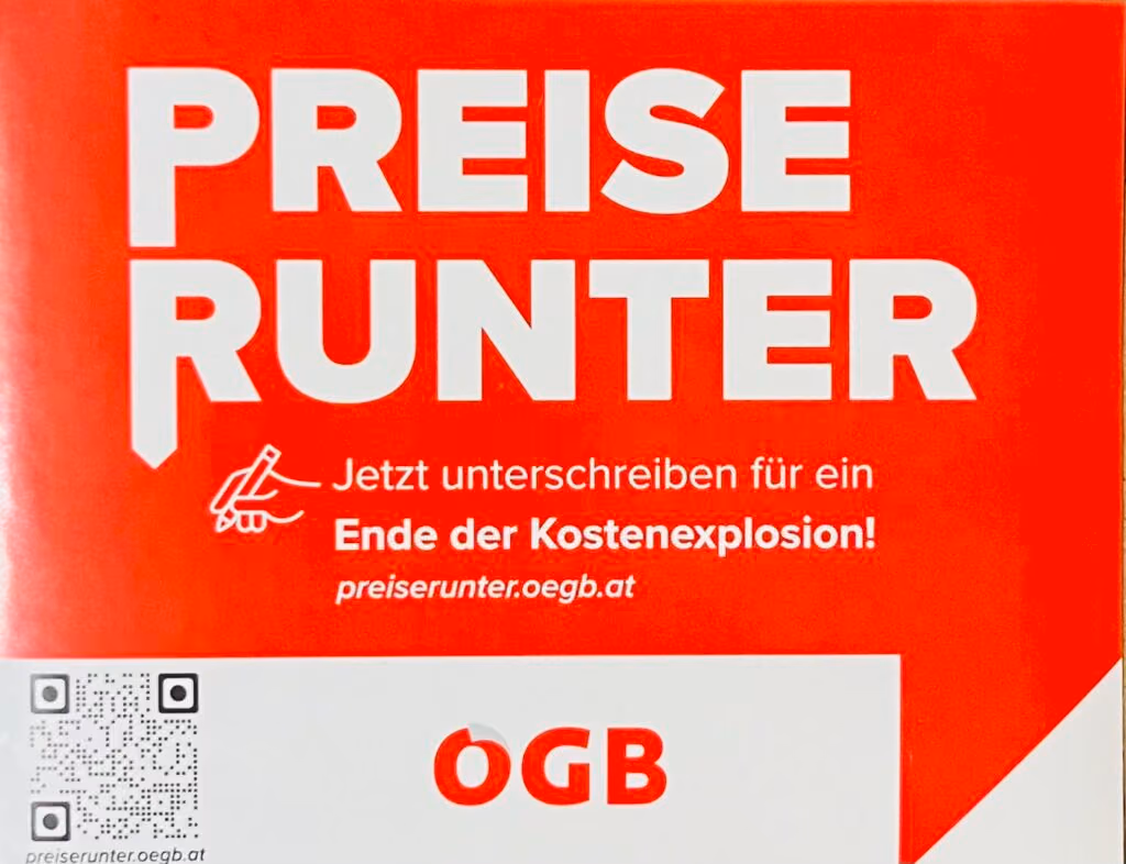 ÖGB - Preise runter