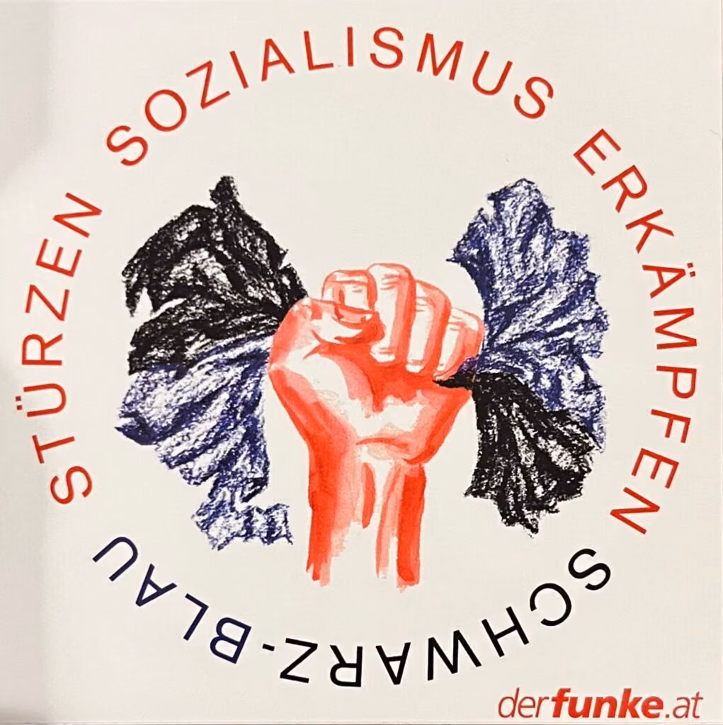 Der Funke - Schwarz-Blau stürzen Sozialismus erkämpfen