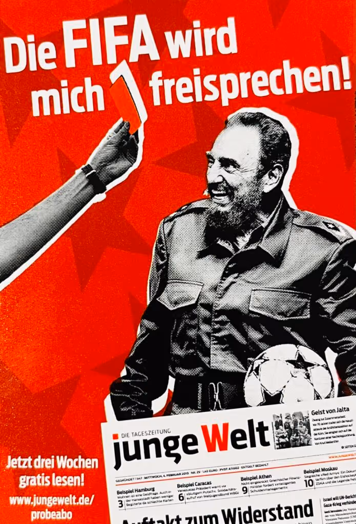 Junge Welt - Die FIFA wird mich freisprechen
