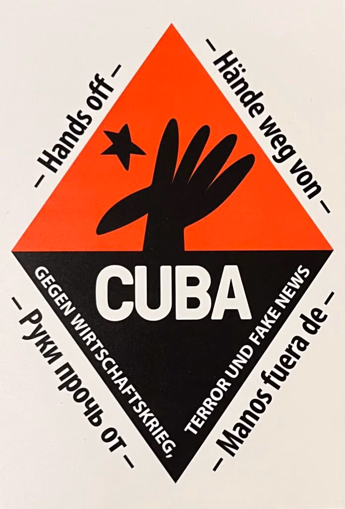 Hands off - Ruki protsch ot - Manos fuera de - Hände weg von Cuba