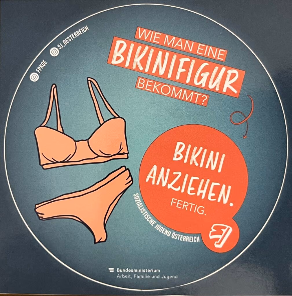 SJÖ - Wie man eine Bikinifigur bekommt? Bikini anziehen. Fertig.