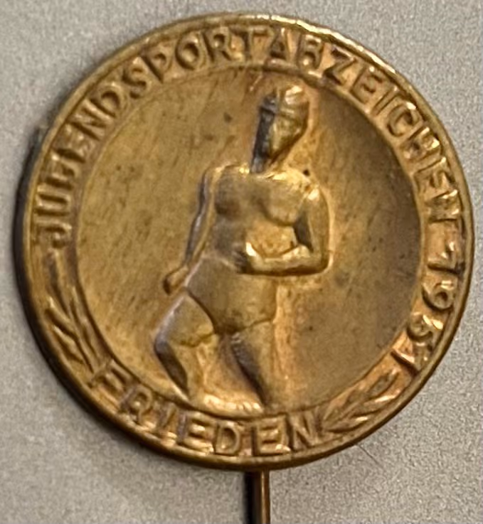 3. Weltfestspiele - Berlin 1951 - Jugendsportabzeichen 1951 - Frieden