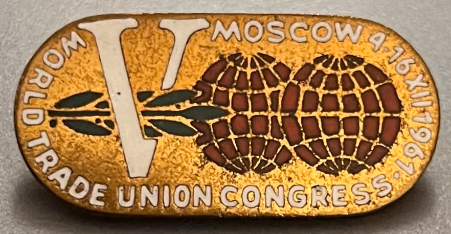 WGB - 5. Weltgewerkschaftskongress, Moskau 1961