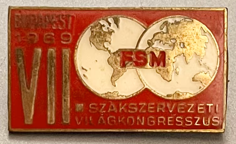WGB - 7. Weltgewerkschaftskongress, Budapest 1969