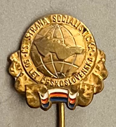 CSS - Tschechoslowakische Sozialistische Partei - 50 Jahre Tschechoslowakei