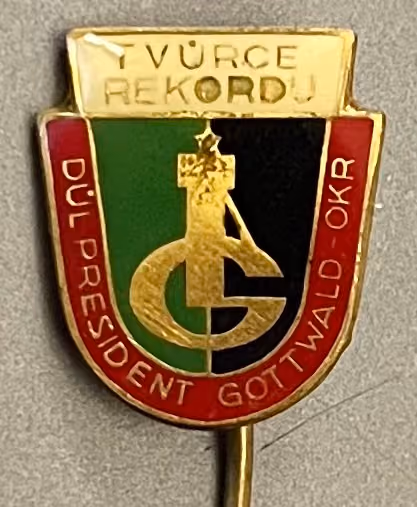 Zeche "Präsident Gottwald" - Rekordhalter