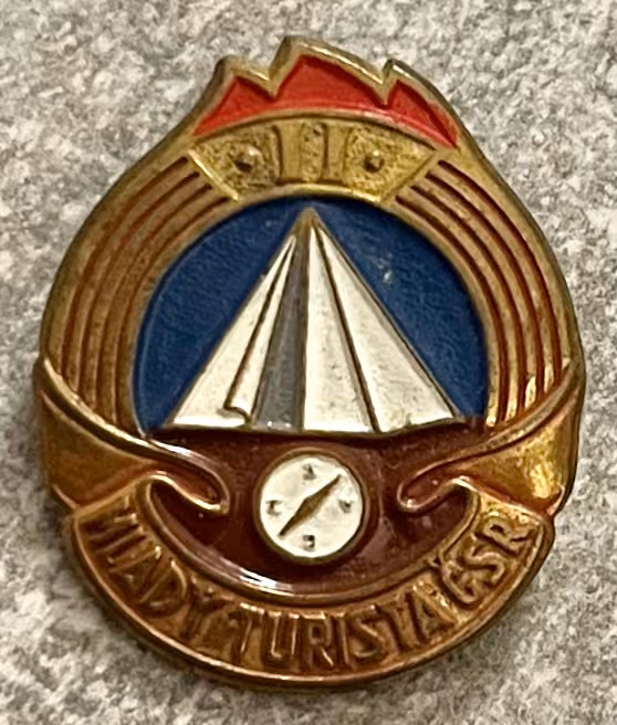 Junger Tourist der CSR - II. Klasse