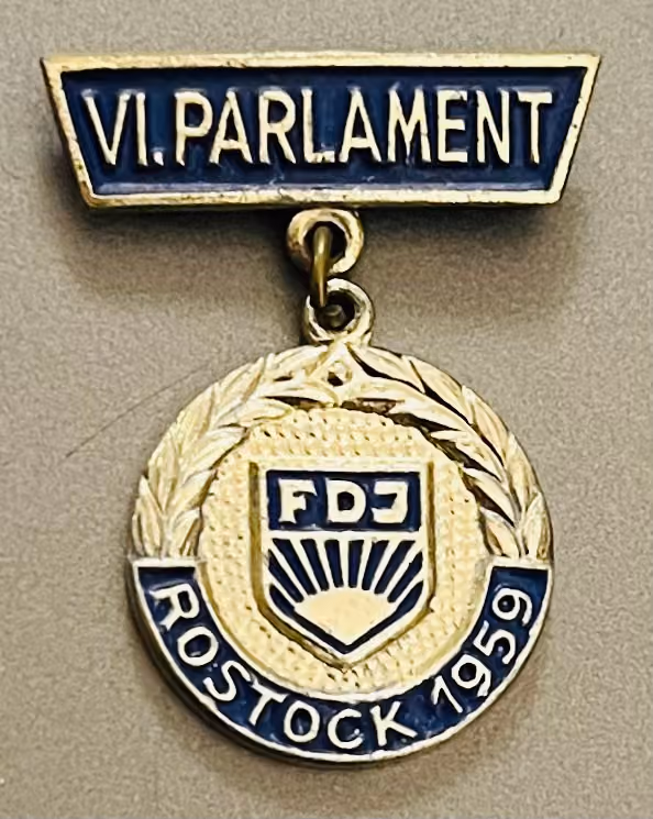 FDJ - VI. Parlament Rostock 1959