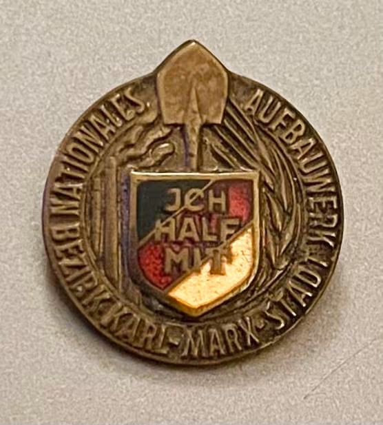 Nationales Aufbauwerk - Bezirk Karl-Marx-Stadt - Ich half mit