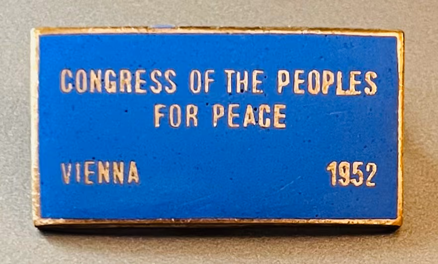 Congress of the Peoples for Peace - Vienna 1952