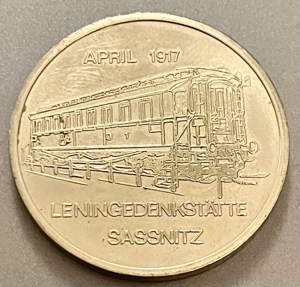 W.I. Lenin 1870-1924 - April 1917 Leningedenkstätte Sassnitz