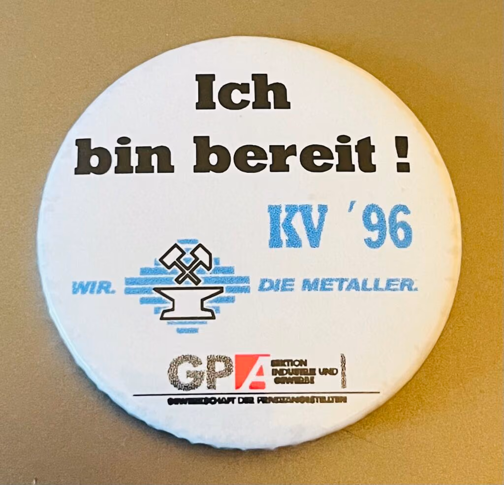 GPA-GMT - Ich bin bereit! Kollektivvertrag 1996