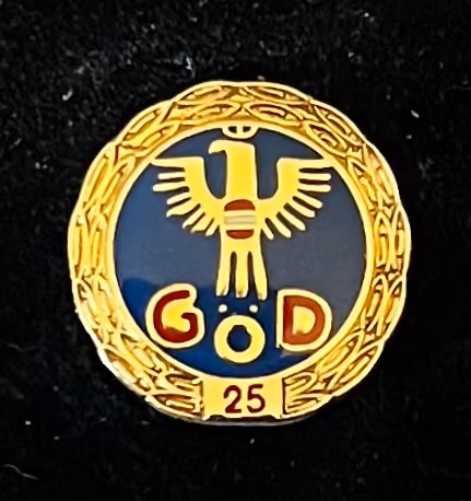 GÖD - 25 Jahre Mitglied