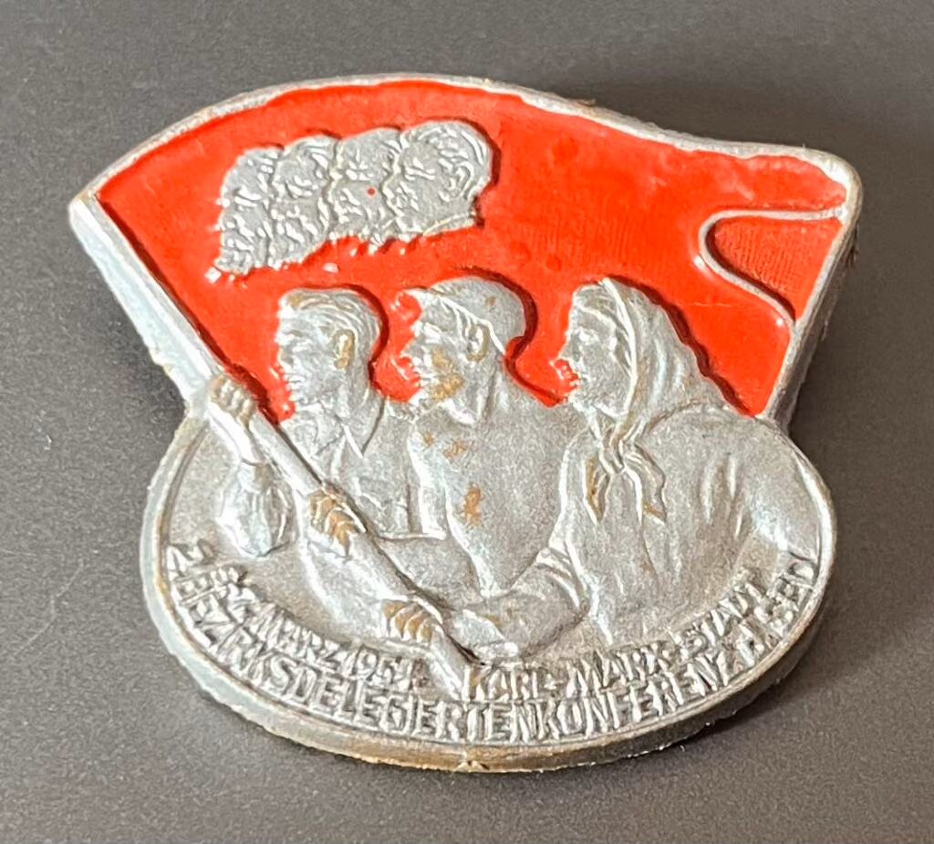 6./7.März 1954 - Karl-Marx-Stadt - 2. Bezirksdelegiertenkonferenz der SED