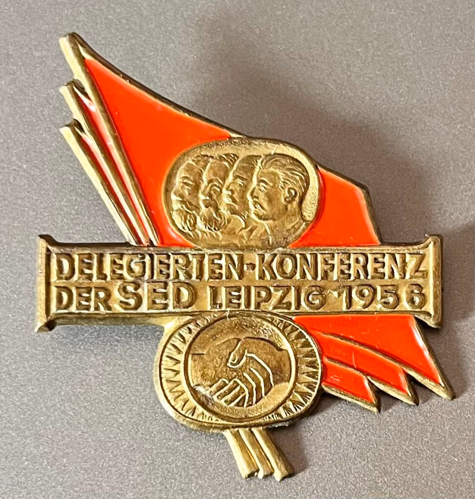 Delegierten-Konferenz der SED Leipzig 1956