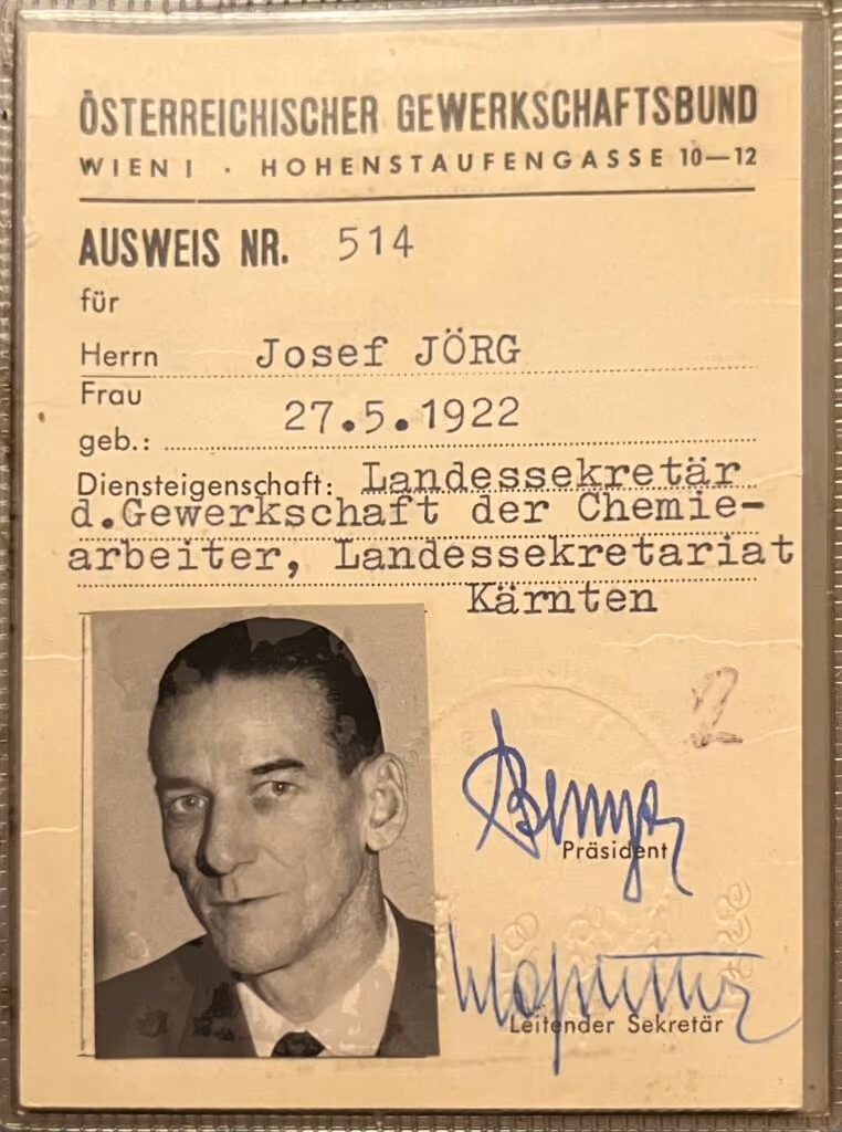 ÖGB - Mitarbeiterausweis