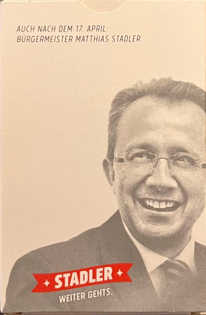 Mit Politik spielt man nicht! Auch nach dem 17. April Bürgermeister Matthias Stadler