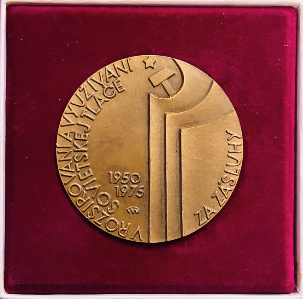 SCSP - Für Verdienste bei der Verbreitung sowjetischer Literatur 1950-1975