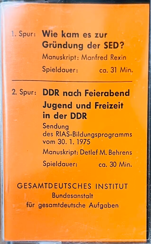 Wie kam es zur Gründung der SED? / DDR nach Feierabend - Jugend und Freizeit in der DDR