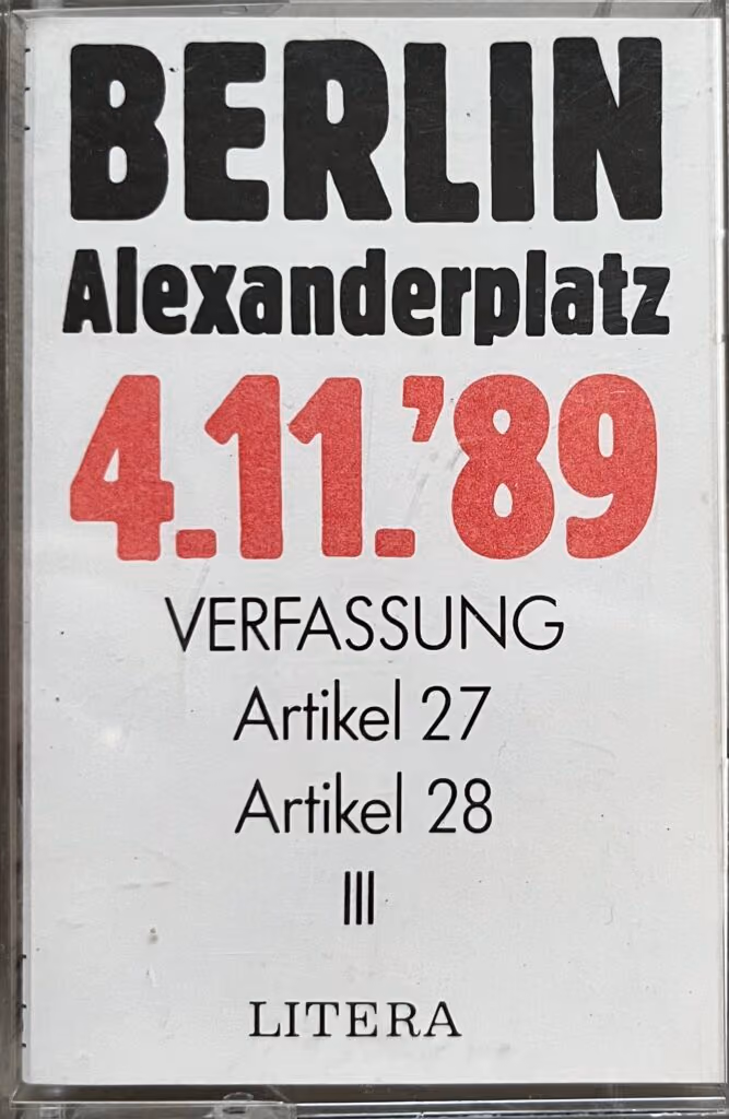 Berlin Alexanderplatz 4.11.89 - III