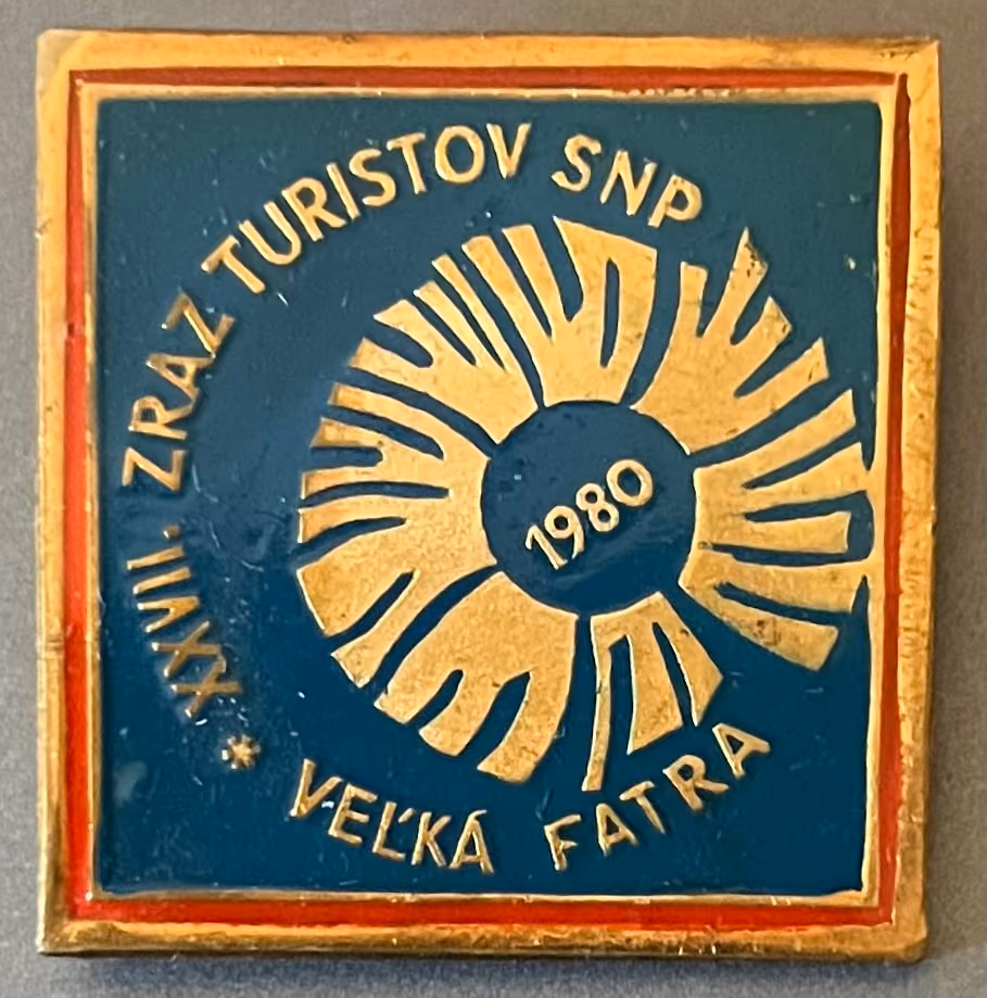 27. Touristisches Treffen zu Ehren des slowakischen Nationalaufstandes - Große Fatra 1980