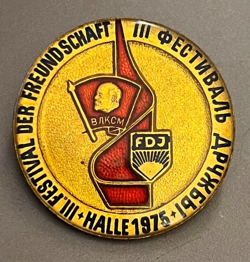 FDJ-WLKSM - III. Festival der Freundschaft - Halle 1975