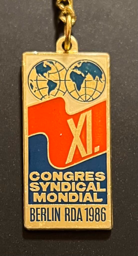WGB - 11. Weltgewerkschaftskongress Berlin DDR 1986