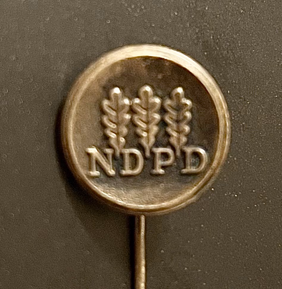 NDPD - National-Demokratische Partei Deutschlands
