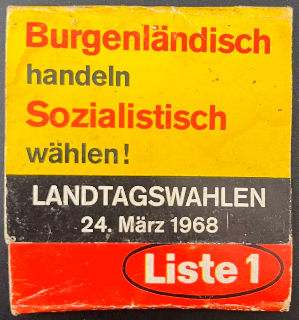 SPÖ-Burgenland - Natürlich Kery! Landtagswahlen 1968