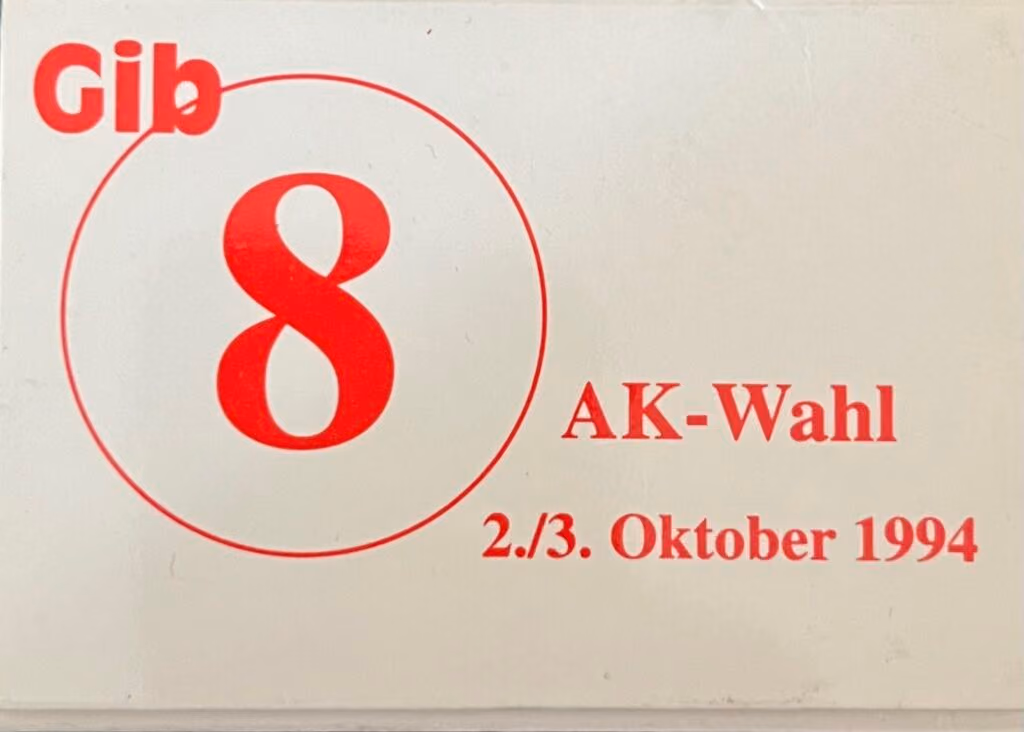 FSG-Niederösterreich - Gib 8 - AK-Wahl 2./3.Oktober 1994