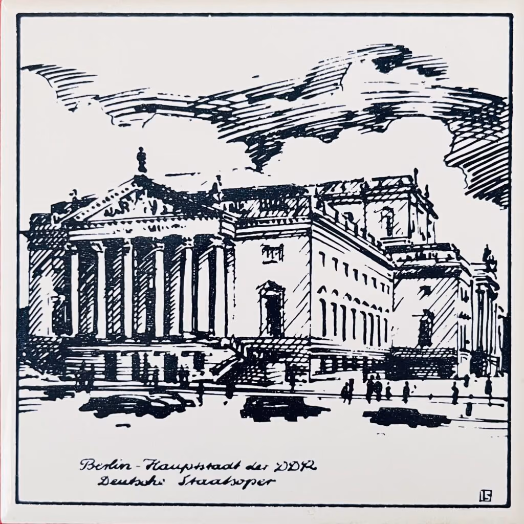 Berlin - Hauptstadt der DDR - Deutsche Staatsoper