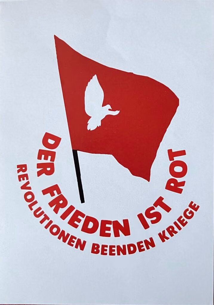Der Frieden ist Rot