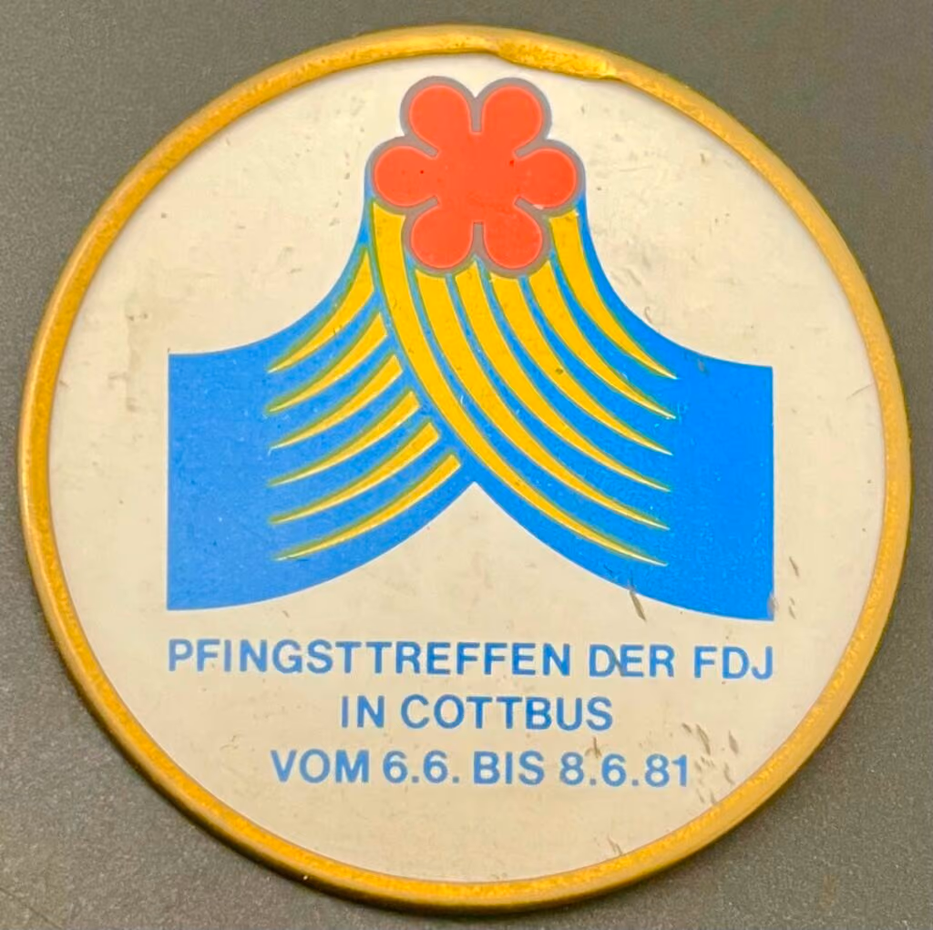 Pfingsttreffen der FDJ in Cottbus vom 6.6 bis 8.6.81