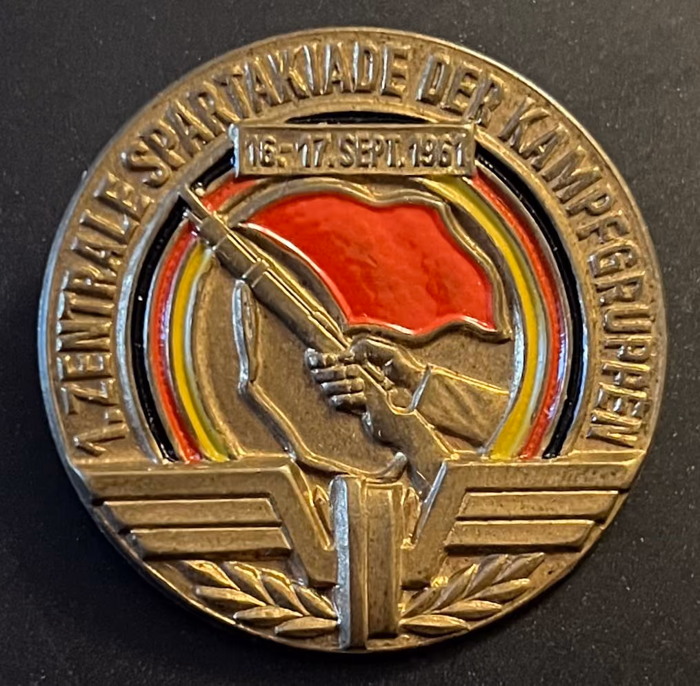 Deutsche Reichsbahn - 1. Zentrale Spartakiade der Kampfgruppen