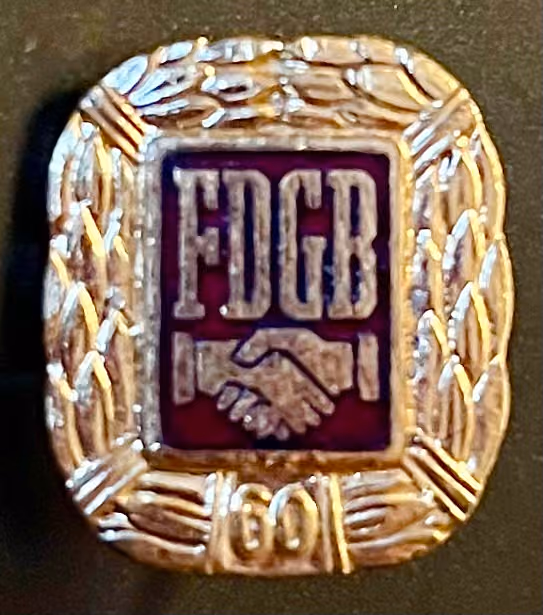 FDGB - 60 Jahre Mitgliedschaft