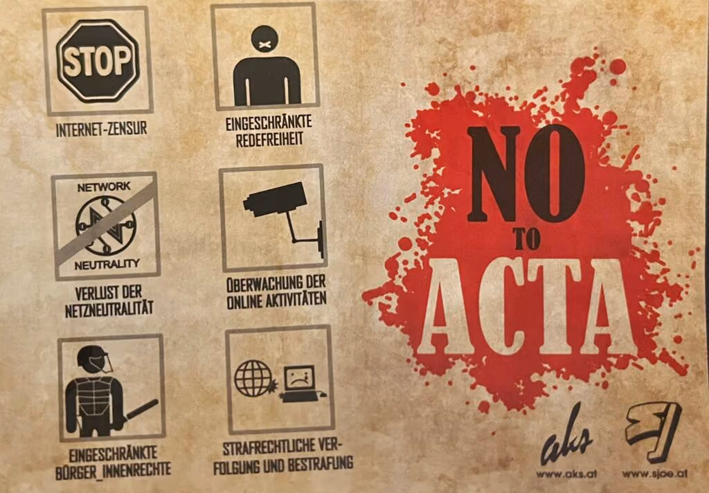 No to ACTA