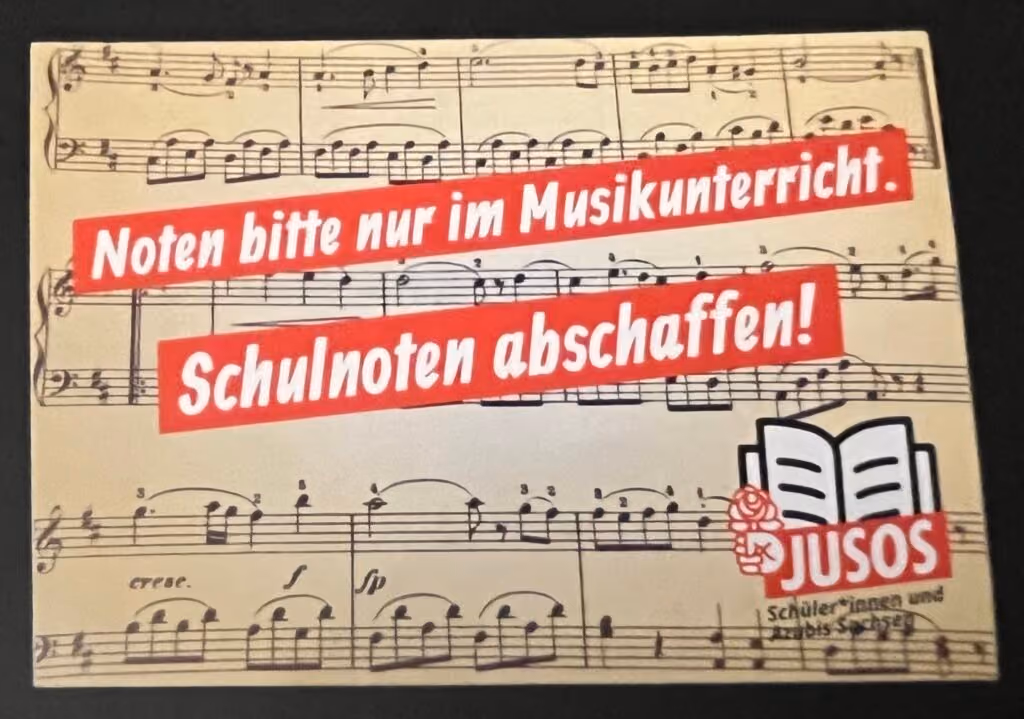 Noten bitte nur im Musikunterricht - Schulnoten abschaffen!