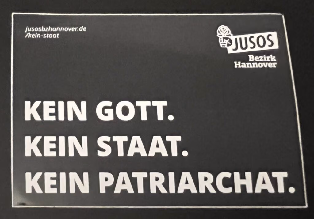 Kein Gott, kein Staat, kein Patriachat