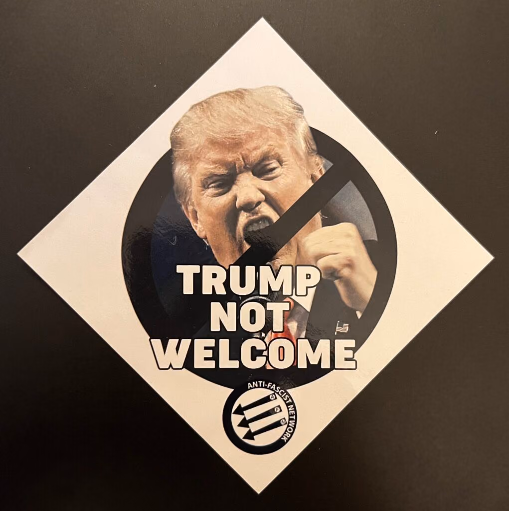 Antifascist Network - Trump not welcome