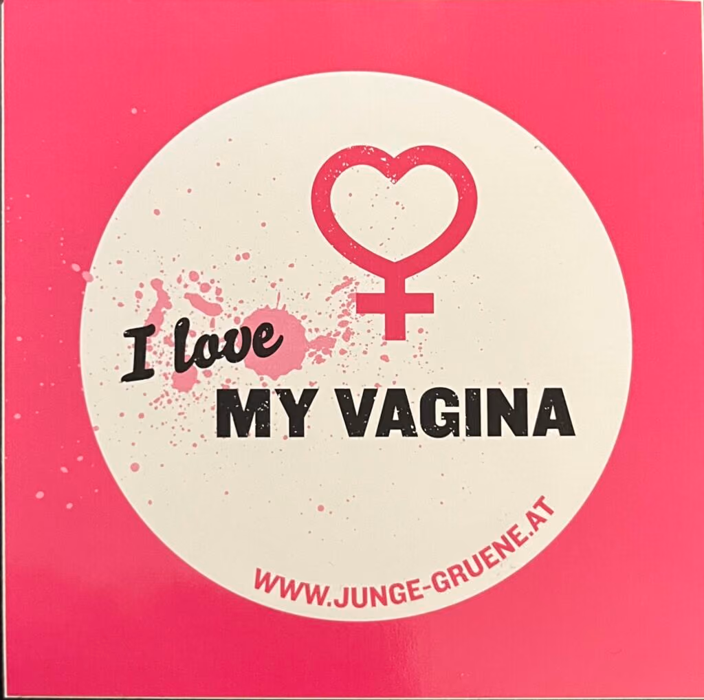 Junge Grüne - I love my Vagina