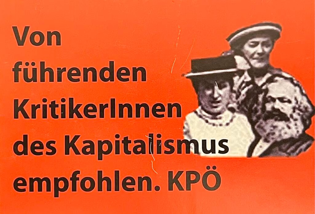 KPÖ - Von führenden KritikerInnen des Kapitalismus empfohlen